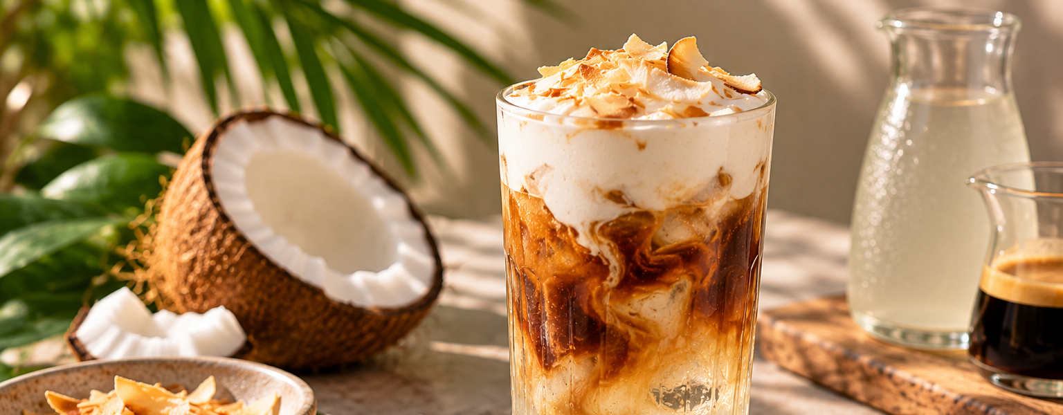 Iced Coconut Cloud Espresso: A Little Taste of Paradise